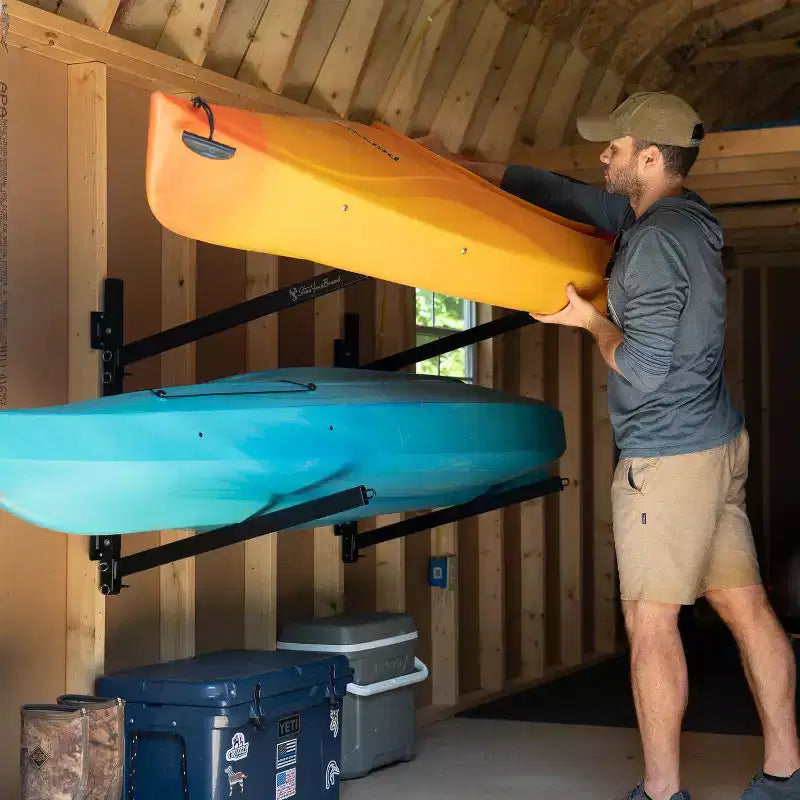 Kayak Storage | Indoor Adjustable Rack | 2 Levels