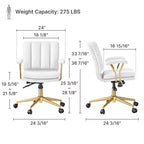Sillón de oficina de terciopelo suave