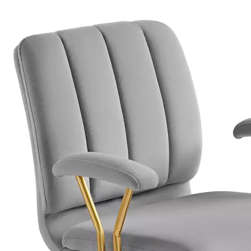 Velvet Soft Cushion Office Chair