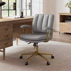 Sillón de oficina de terciopelo suave