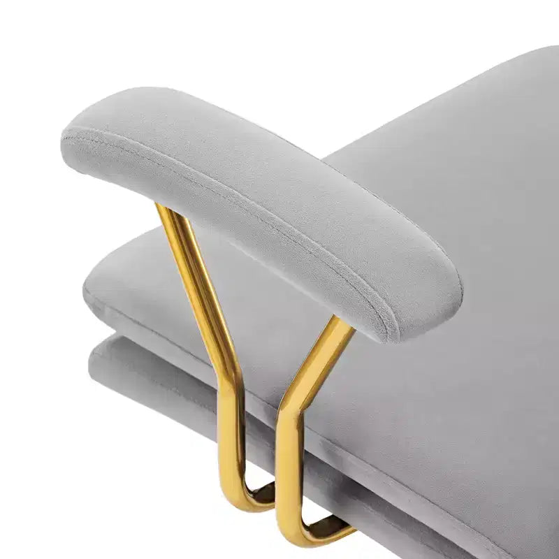Sillón de oficina de terciopelo suave