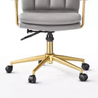 Sillón de oficina de terciopelo suave