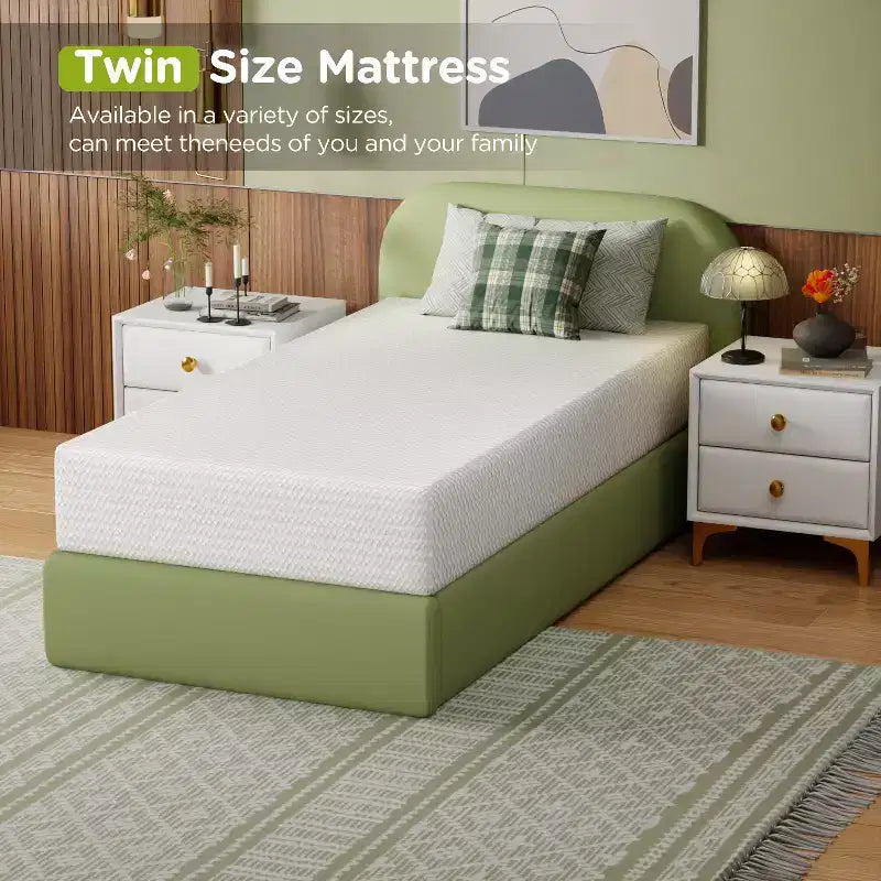 5 Inch Mattress Gel Memory Foam Mattress Medium Firmness Mattresses for Cool Sleep & Pressure Relief CertiPUR-US Certified