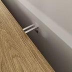 Aparador de buffet de almacenamiento estilo casa de campo moderno de 2 puertas y 41.34 pulgadas de alto con cajón y estante ajustable