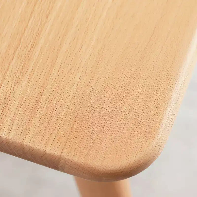 Escritorio para computadora/escritura de 47.24 pulgadas de ancho con patas acampanadas de madera de haya y 2 cajones