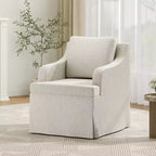 GDFStudio Hilda Modern Corduroy Upholstered Accent Chair with Cushion