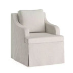 Sillón Acentual Moderno Tapizado en Pana con Cojín