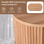 Mesa de centro elevable de 47.2'', mesa central ovalada de madera con almacenamiento oculto, mesa de cóctel moderna para sala de estar, dormitorio u oficina