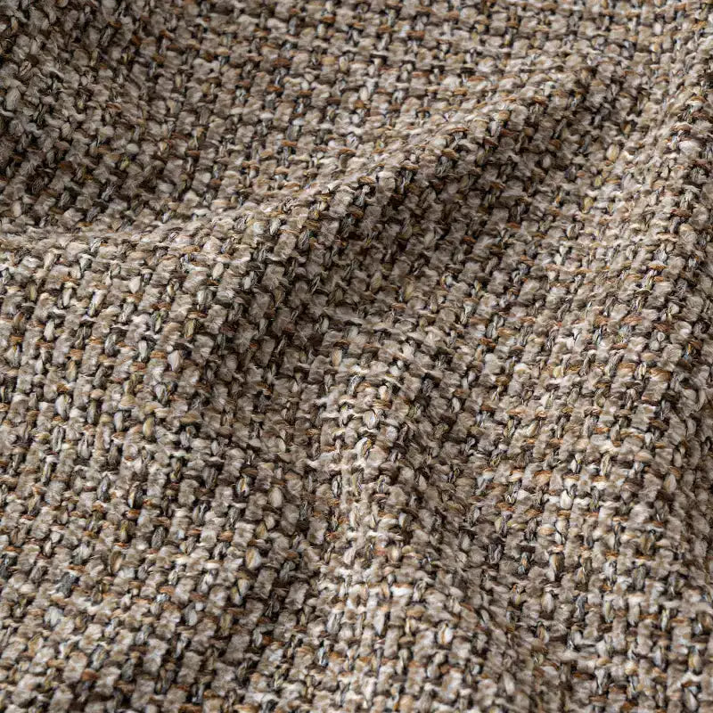 Sillón giratorio moderno de 30.5", tapizado en tela texturizada, sillón redondo individual para sala de estar, dormitorio o rincón de lectura