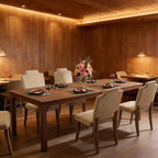 Mesa de cocina larga para 6-8 personas, mesa de comedor rectangular