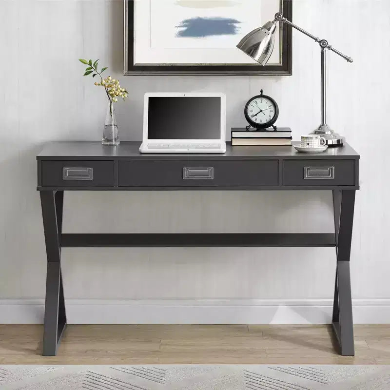 GDFStudio Elwin Modern Computer Desk with Drawers