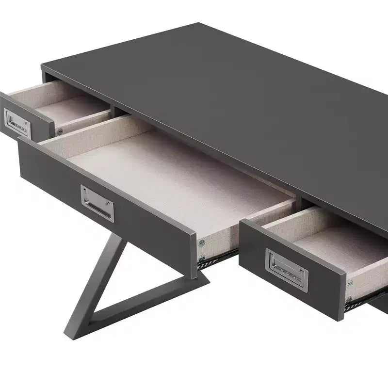 Modern Computer Desk with Drawers