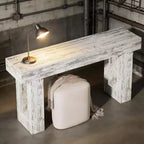 Mesa consola de madera de 63 pulgadas para recibidor