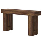 Mesa consola de madera de 63 pulgadas para recibidor