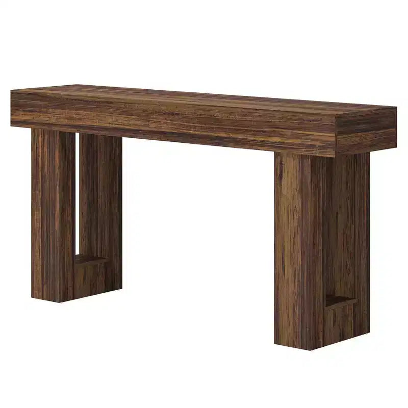 Mesa consola de madera de 63 pulgadas para recibidor