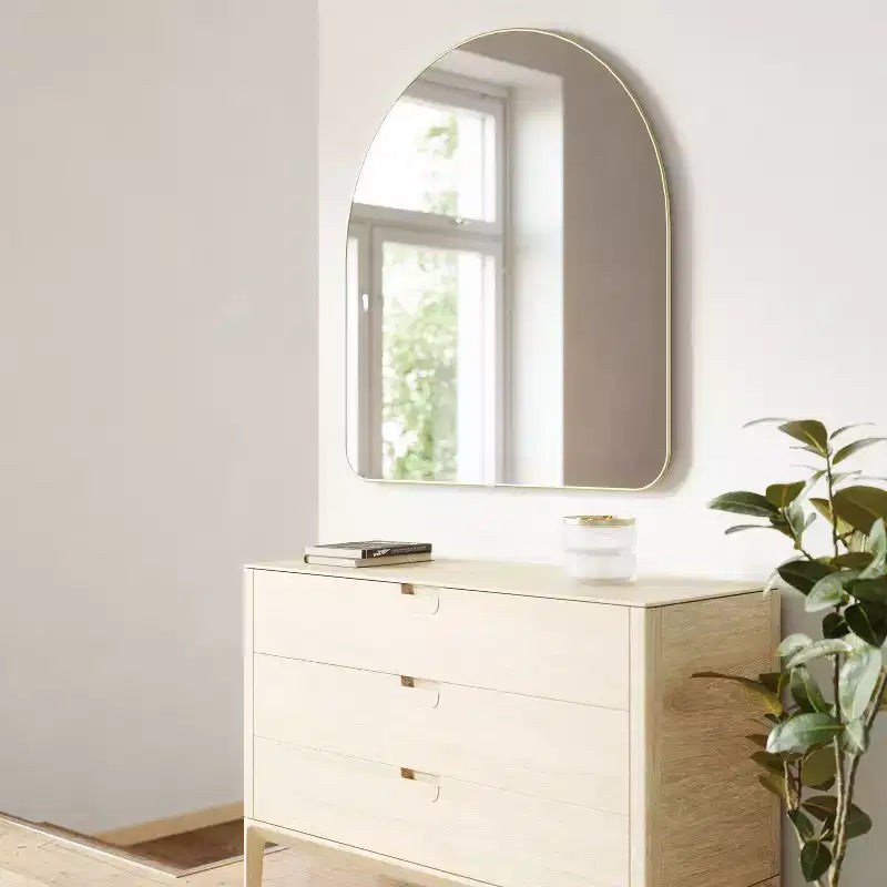 34 x 36 Arched Decorative Wall Mirror