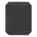 Espejo de pared decorativo de metal rectangular de 22 x 28