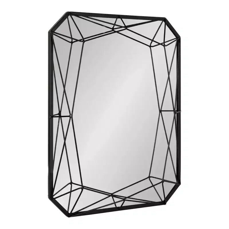 22 x 28 Keyleigh Rectangle Metal Accent Wall Mirror - Kate and Laurel